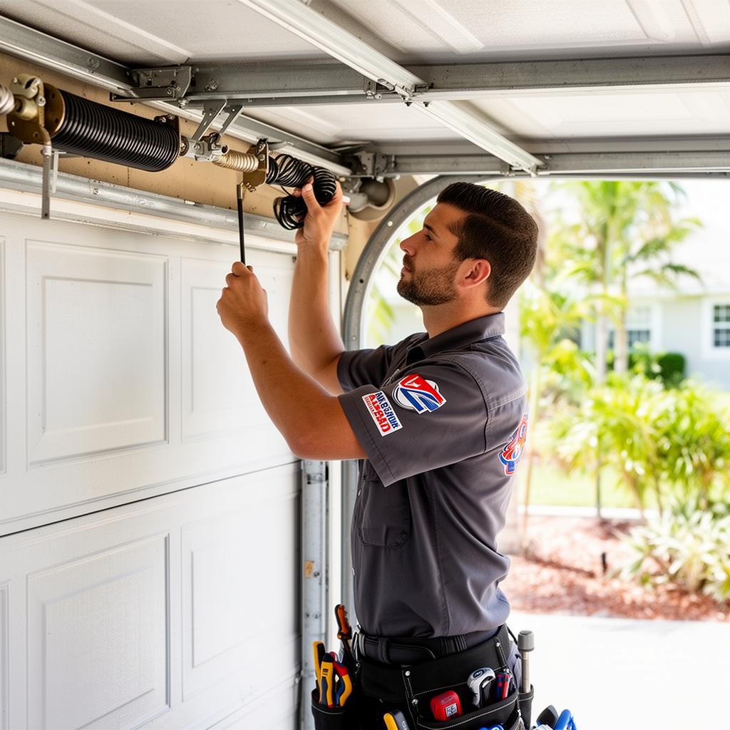 Flowers Garage Door installation and repair work